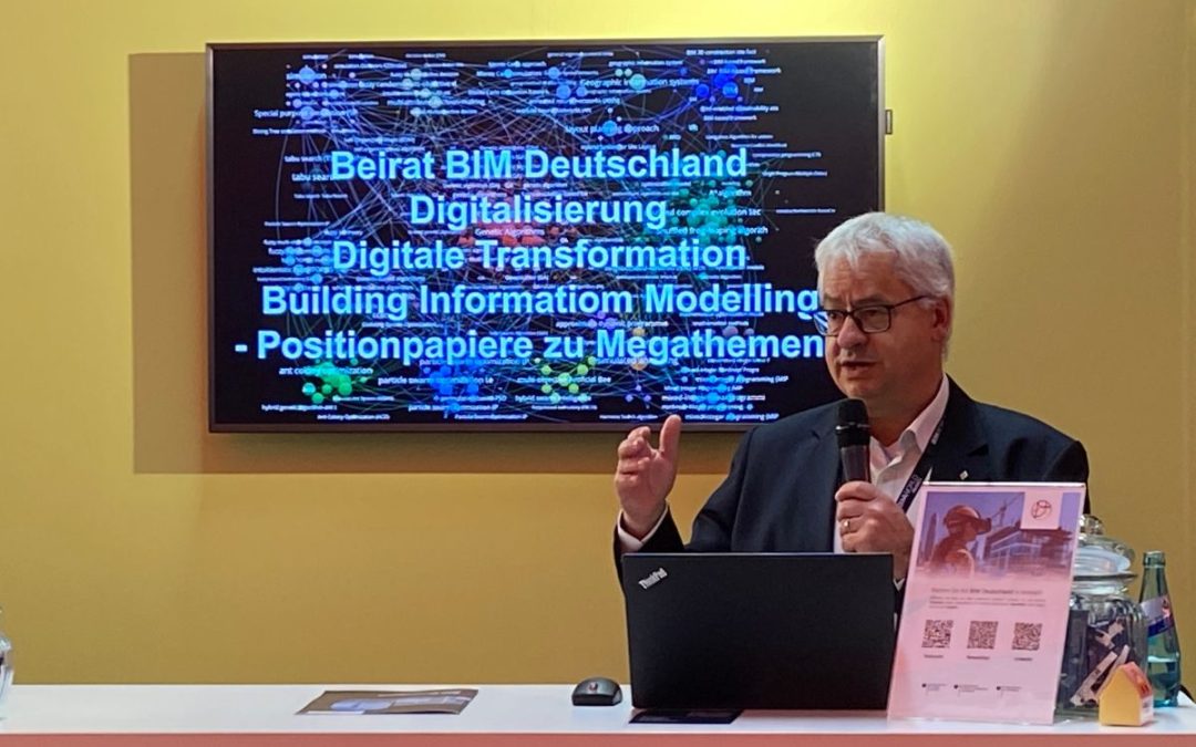 BVBS-Ver­tre­ter auf der BIM World 2024